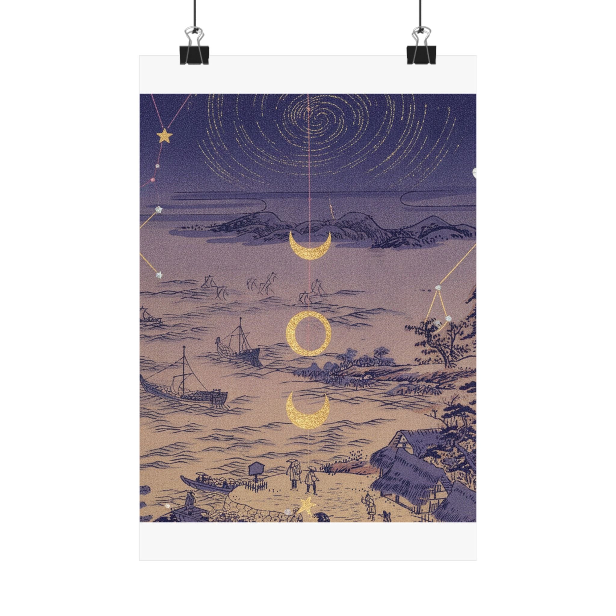 BORN FROM STARS | Sails Returning To Yahashi — Matte Poster
