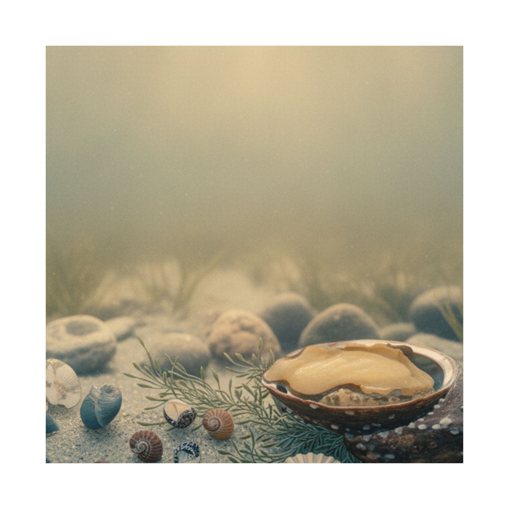 Scenic Nature — Shells Under Water — Matte Poster