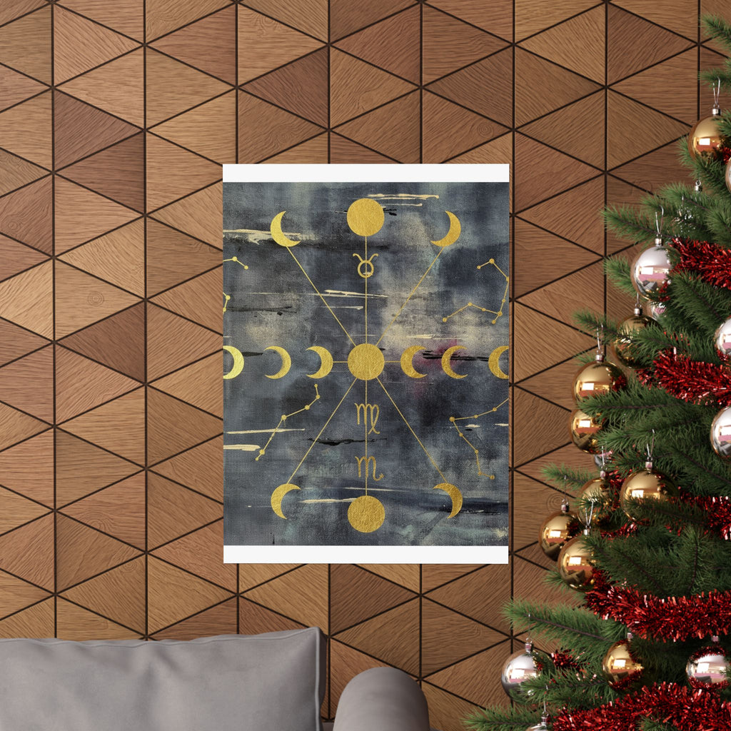 Celestial — Abstract — Matte Poster