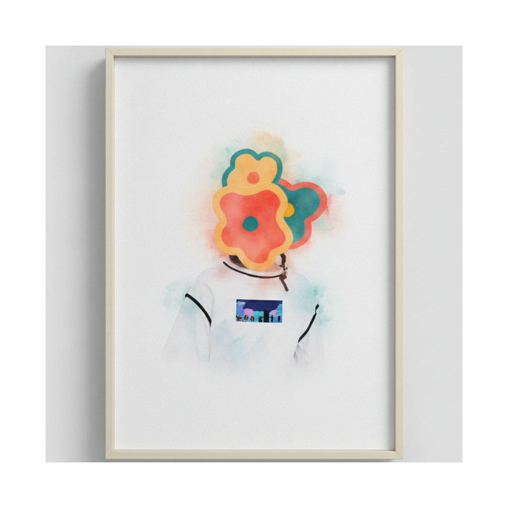 Watercolor — Flower — Matte Poster