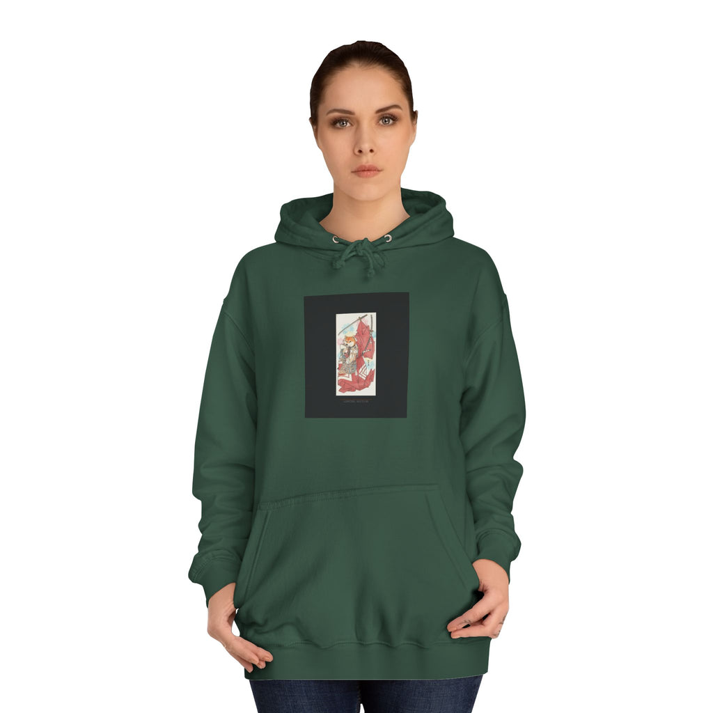 Limited Edition Fox Samurai Ukiyo-e Graphic Hoodie