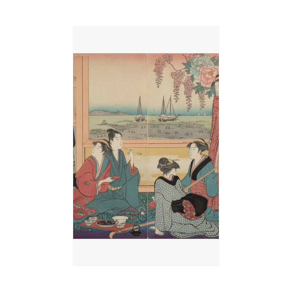 Affirmation — Teahouse In Shinagawa — Matte Poster