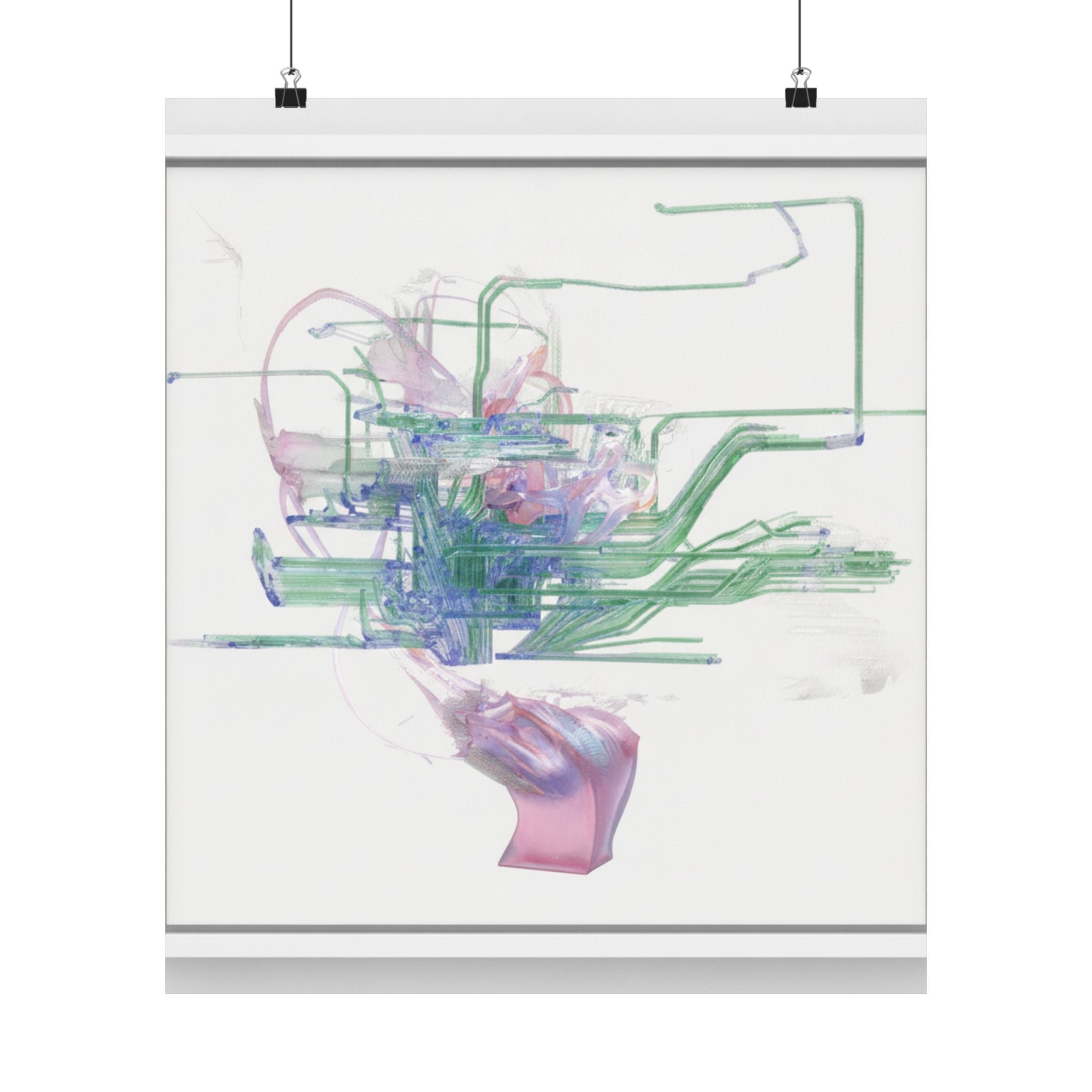 Watercolor — Abstract — Matte Poster
