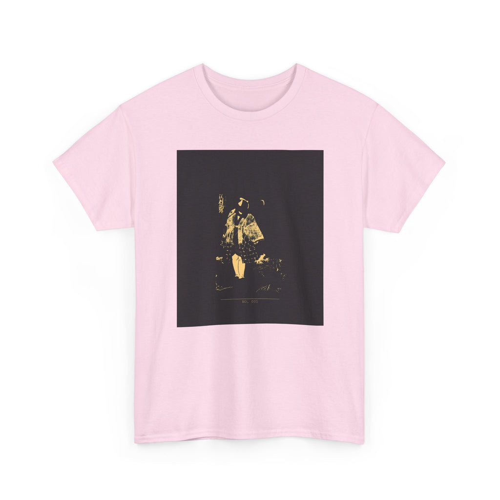 NO. 001 Gold Kabuki Samurai Ukiyo-e Graphic Tee