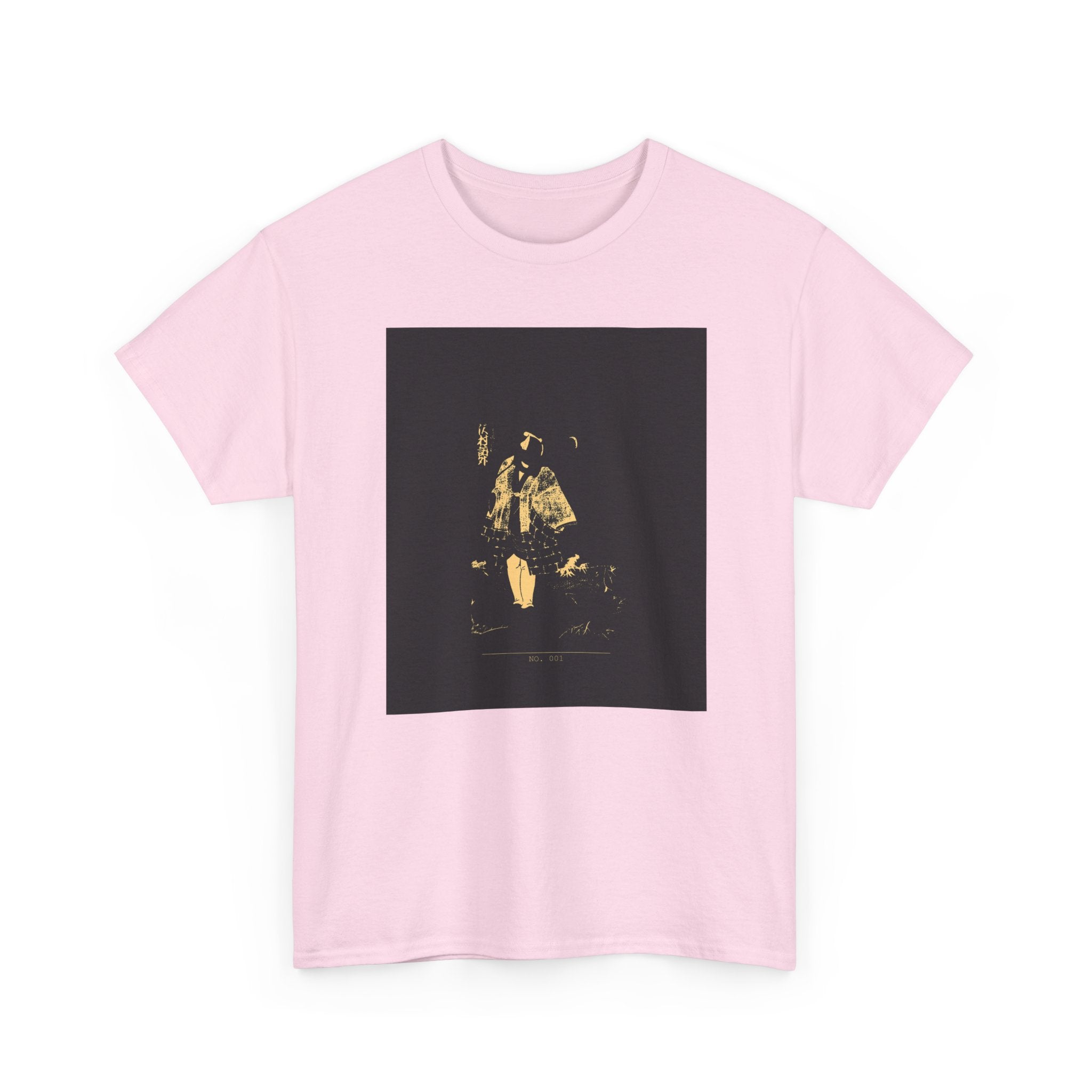 NO. 001 Gold Kabuki Samurai Ukiyo-e Graphic Tee