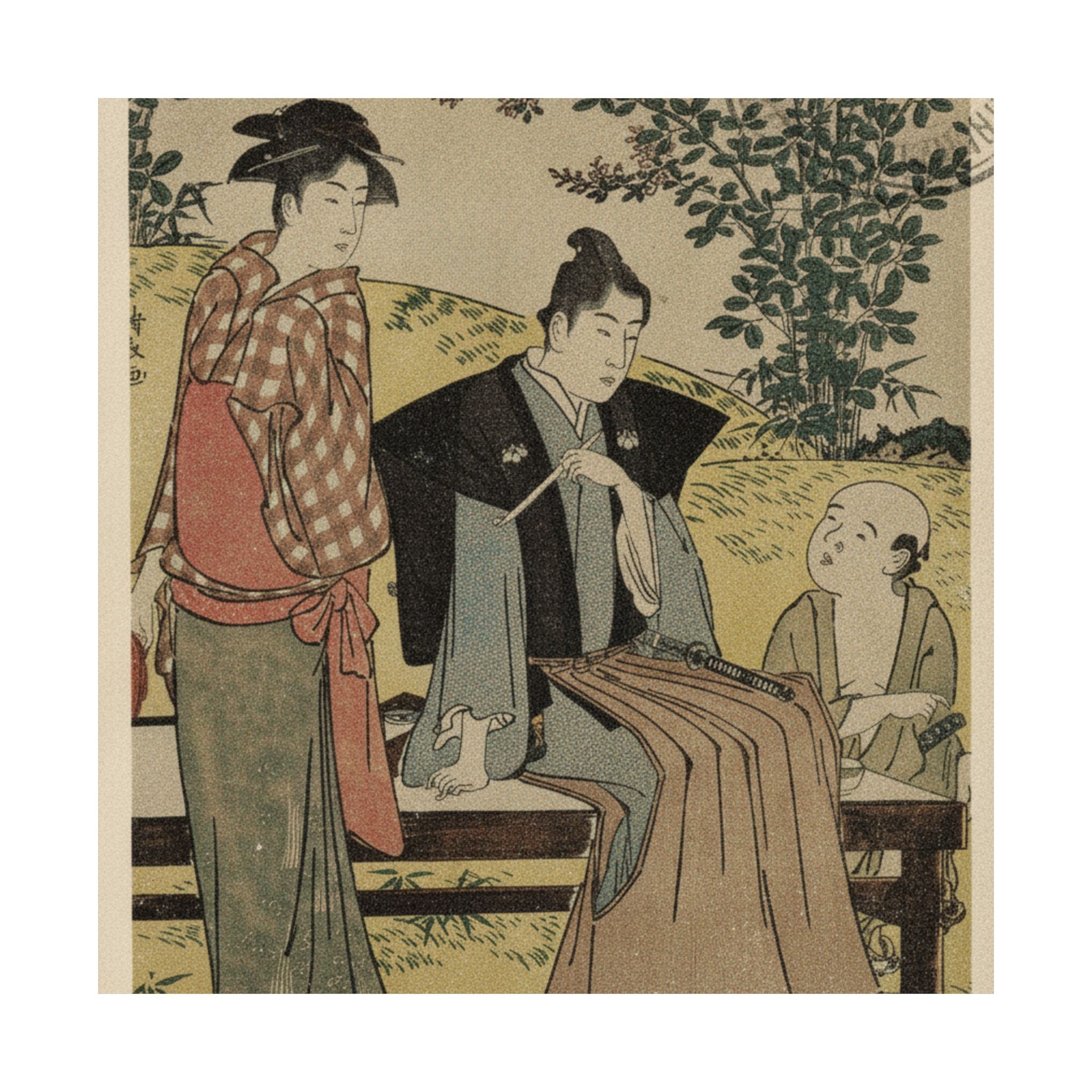 Vintage Bootleg — Viewing The Bush Clover At Hagidera — Matte Poster