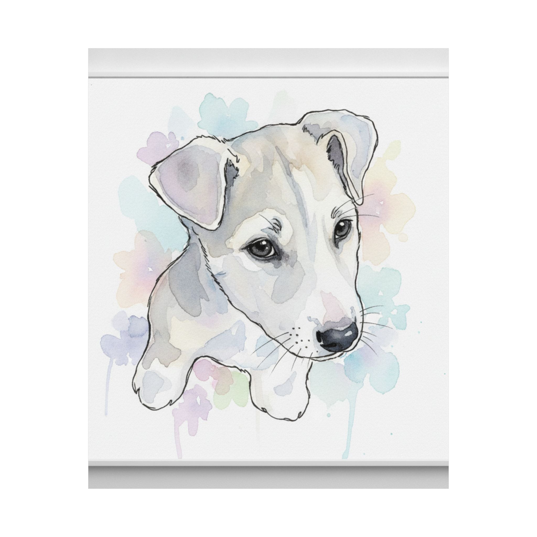 Watercolor — Dog — Matte Poster