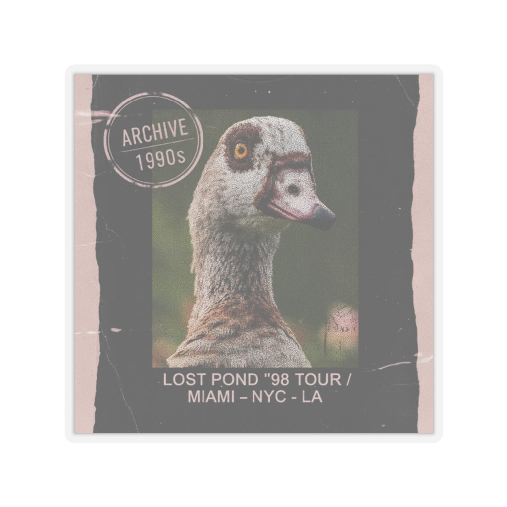 Vintage Bootleg — Bird — Kiss-Cut Sticker