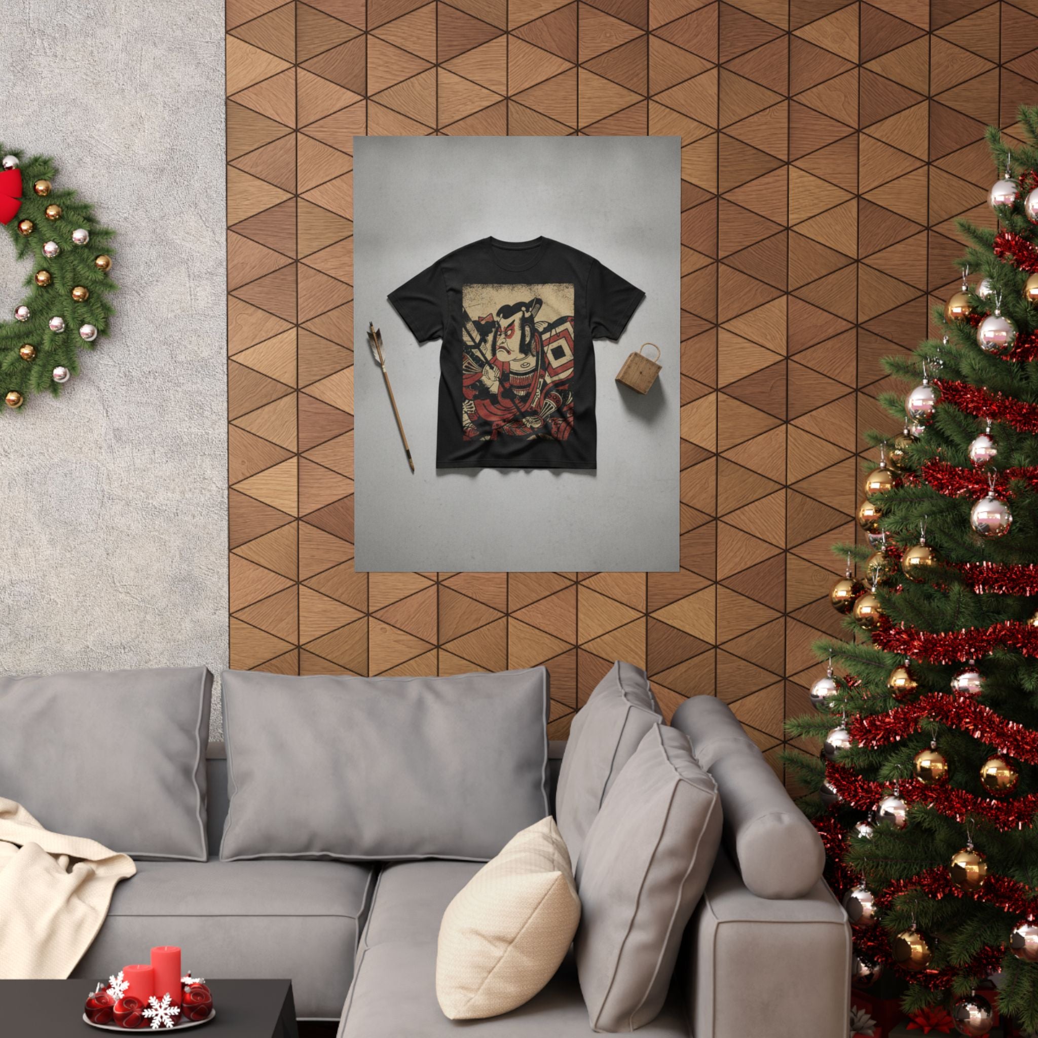 Product Marketing — An Actor Portrait (Wears A Danjuro Mon) — Matte Poster
