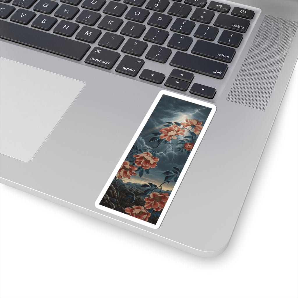 Dramatic Storm — Rose — Kiss-Cut Sticker