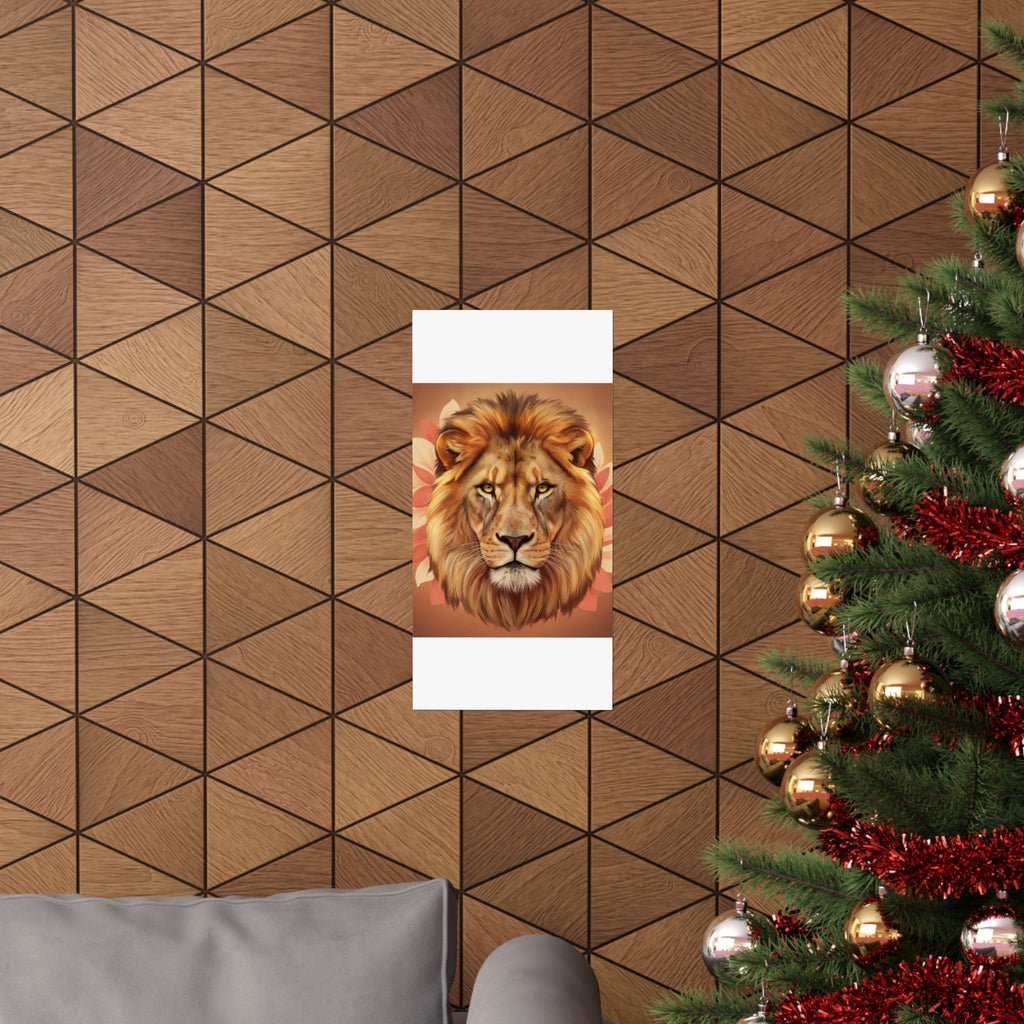 Southern Sunset — Lion — Matte Poster