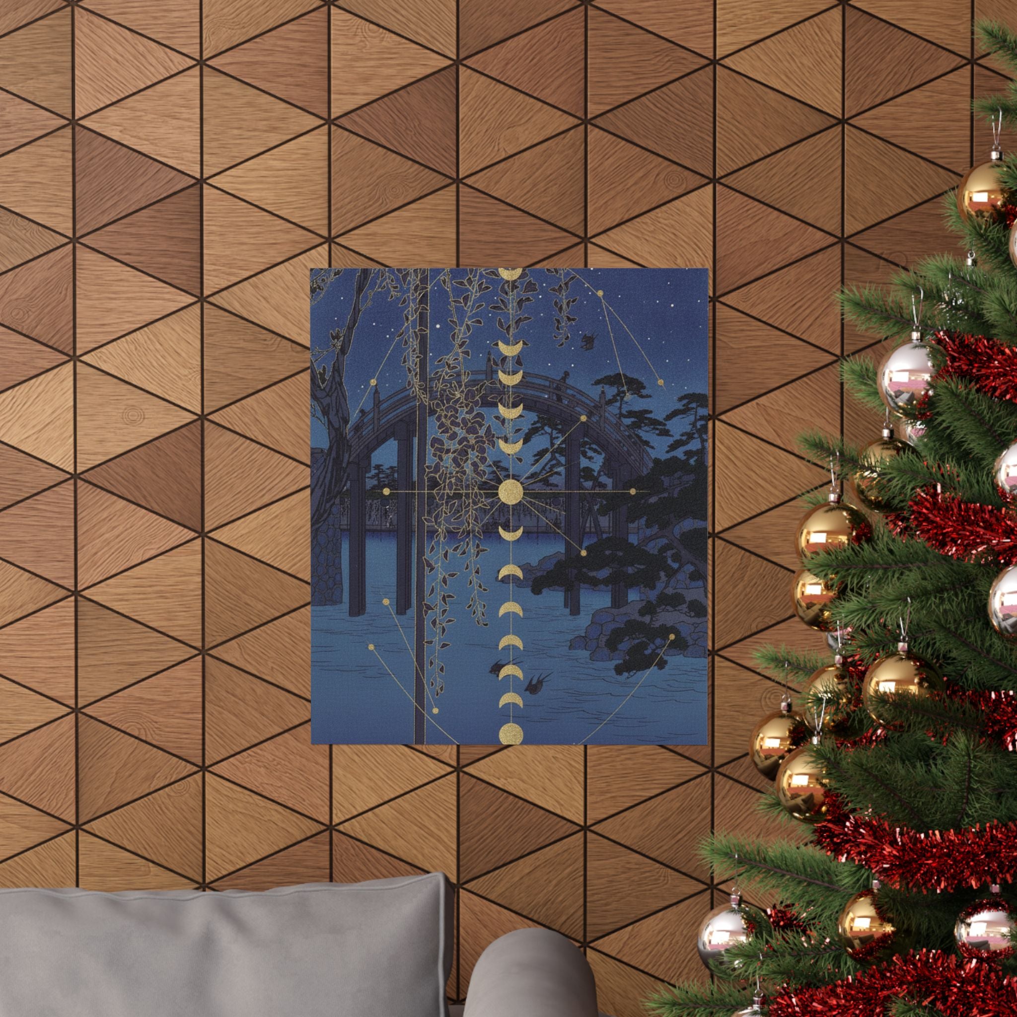 Celestial — In The Kameido Tenjin Shrine Compound — Matte Poster
