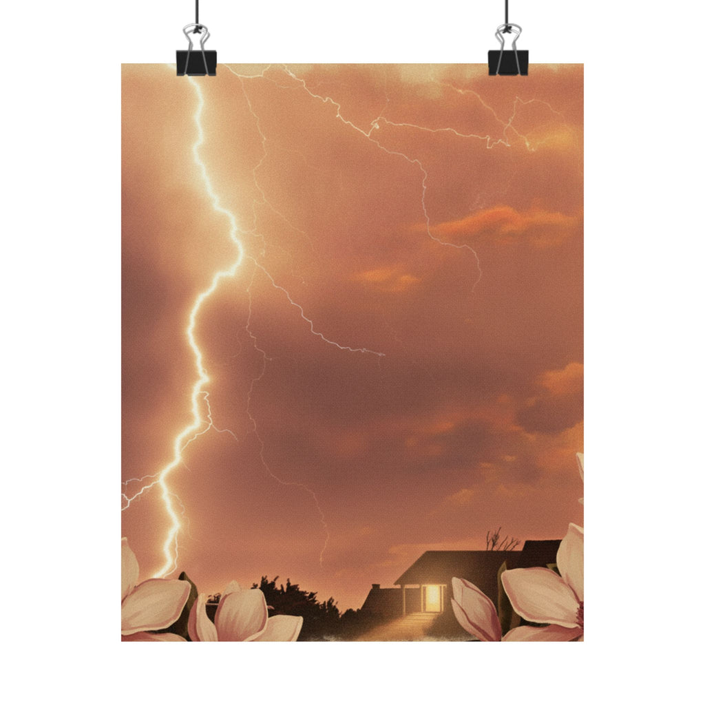 Southern Sunset — Lightning — Matte Poster