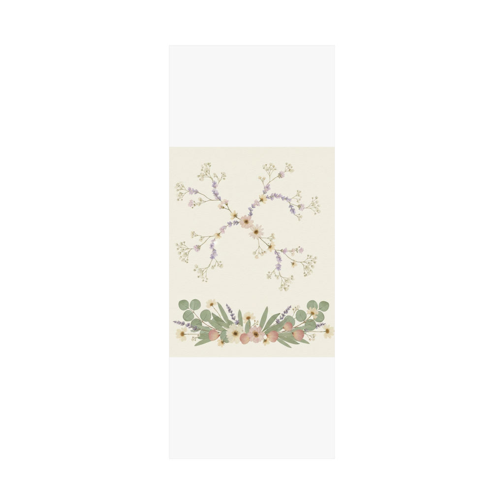 Pressed Lavender & Eucalyptus Garland Matte Poster