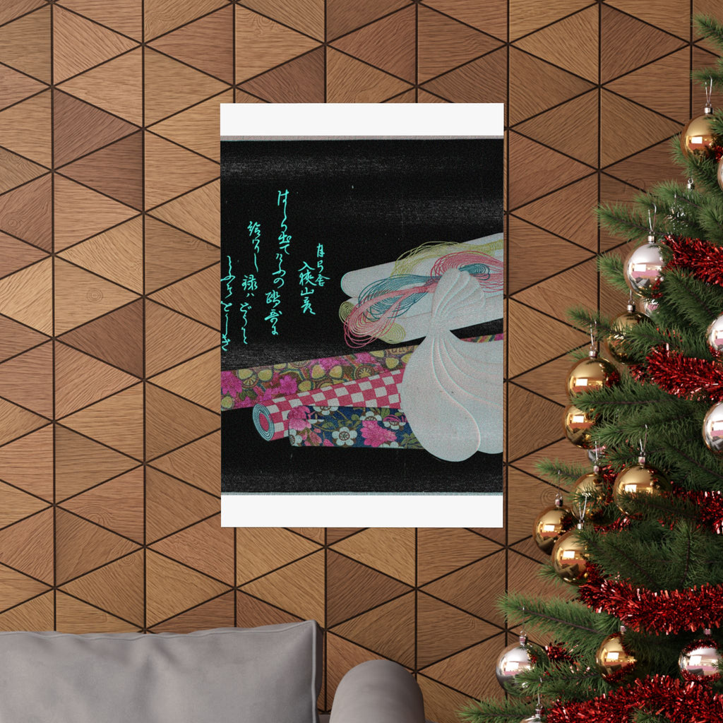 Glitch Culture — Rolls Of Cloth, Cotton And Yarn — Matte Poster