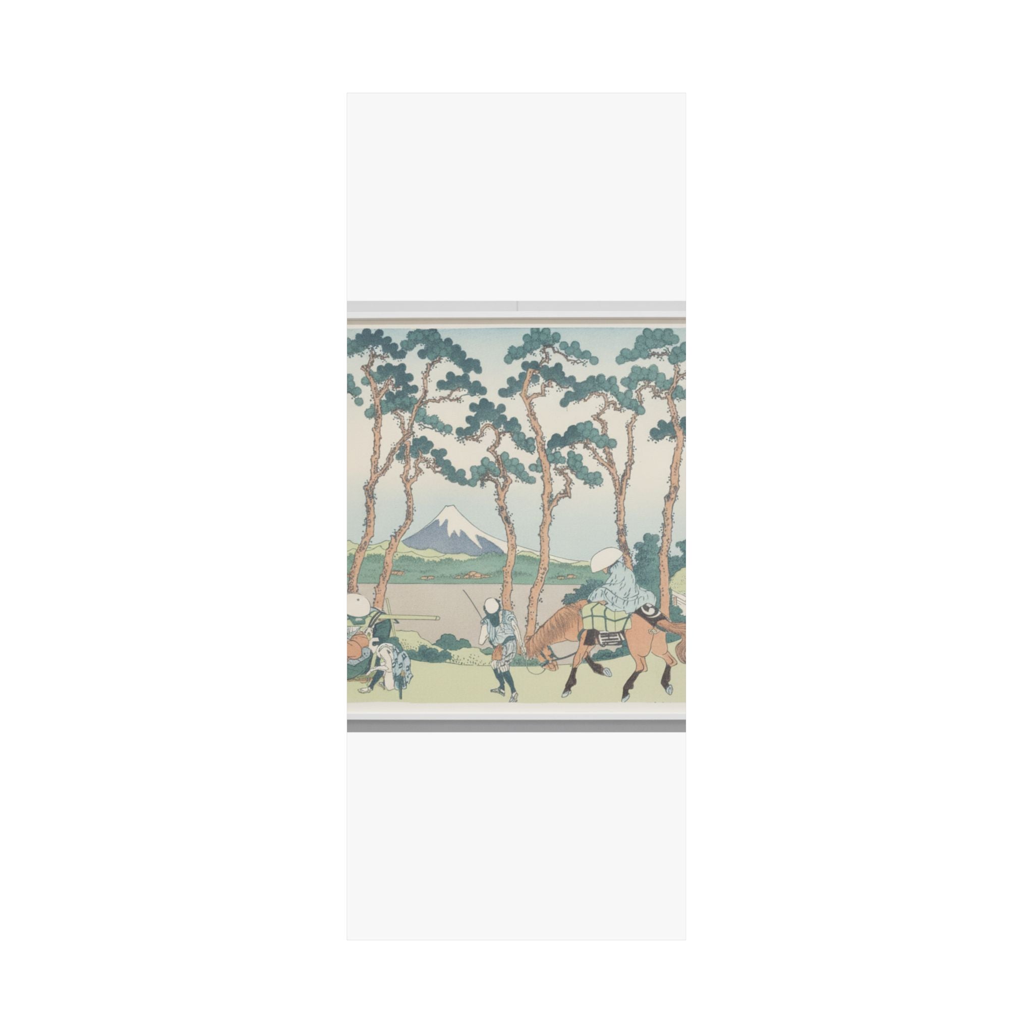 Watercolor — Hodogaya On The Tōkaidō (Tōkaidō Hodogaya), From The Series Thirty-Six Views Of  — Matte Poster