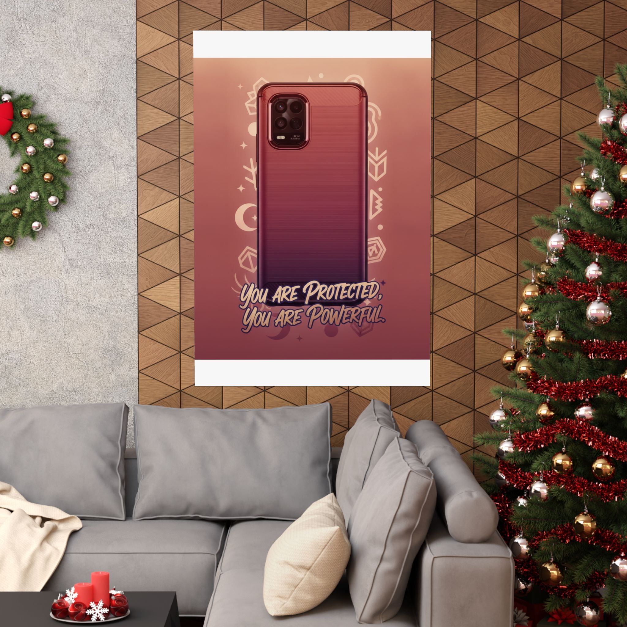 Affirmation — Phone — Matte Poster
