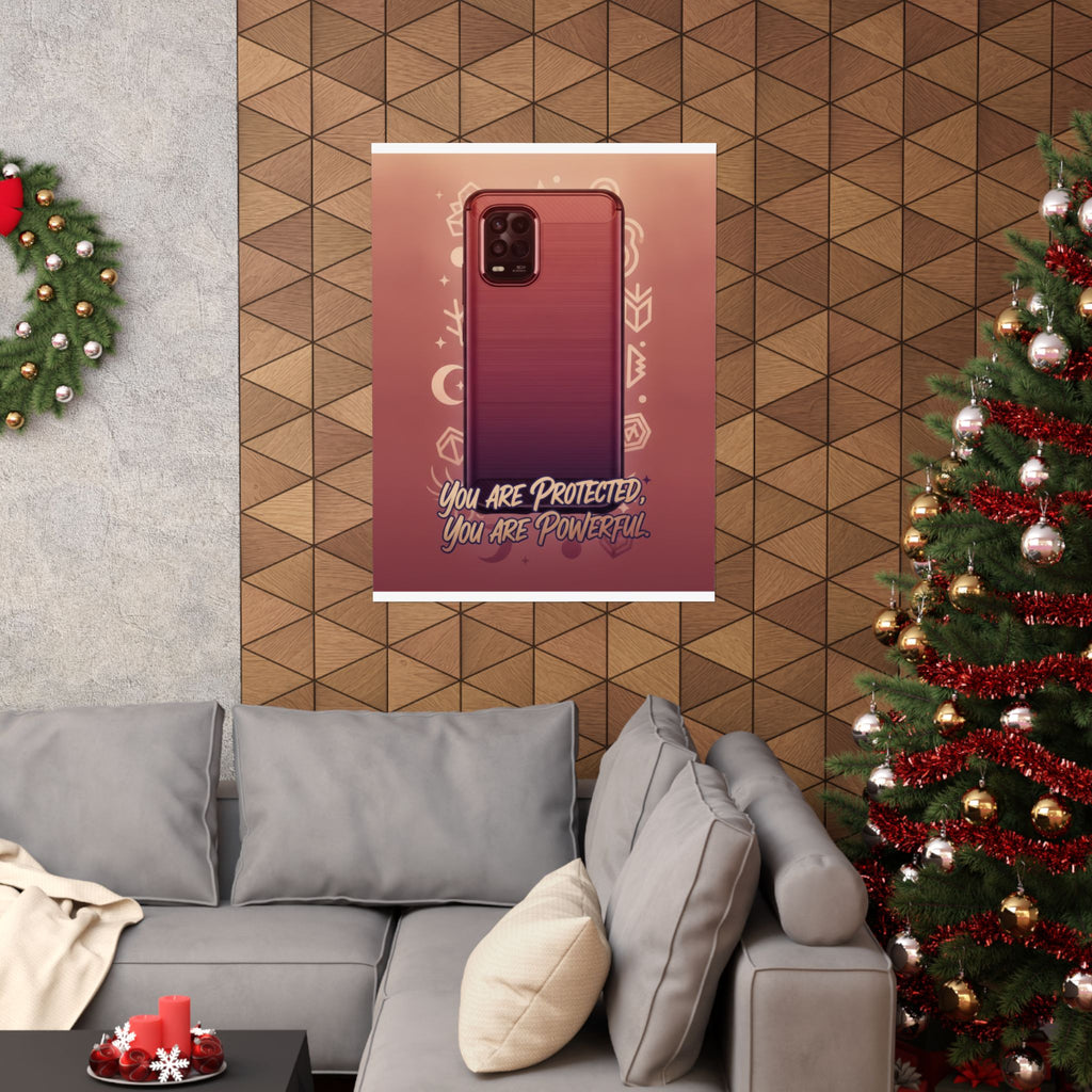 Affirmation — Phone — Matte Poster