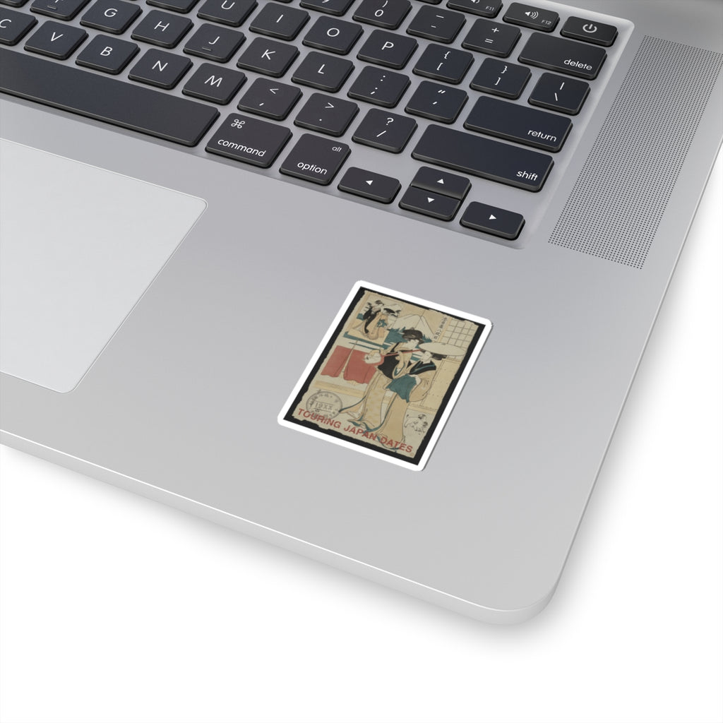 Vintage Bootleg — Two Tori-Oi, Or Itinerant Women Musicians Of The Eta Class — Kiss-Cut Sticker