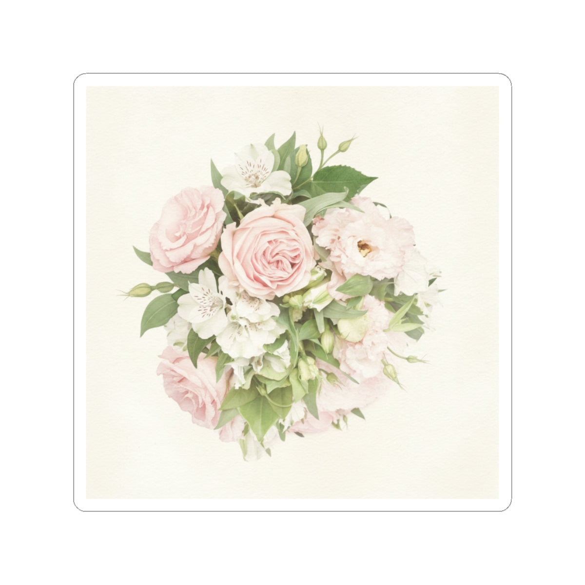 Botanical kiss-cut sticker — product view 3