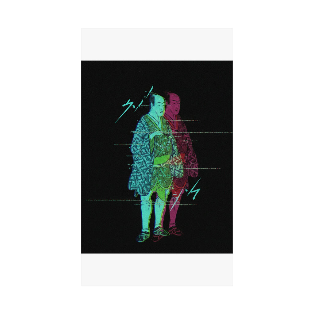 Glitch Culture — The Fourth Matsumoto Koshiro As A Man Dressed In A Short Kimono — Matte Poster