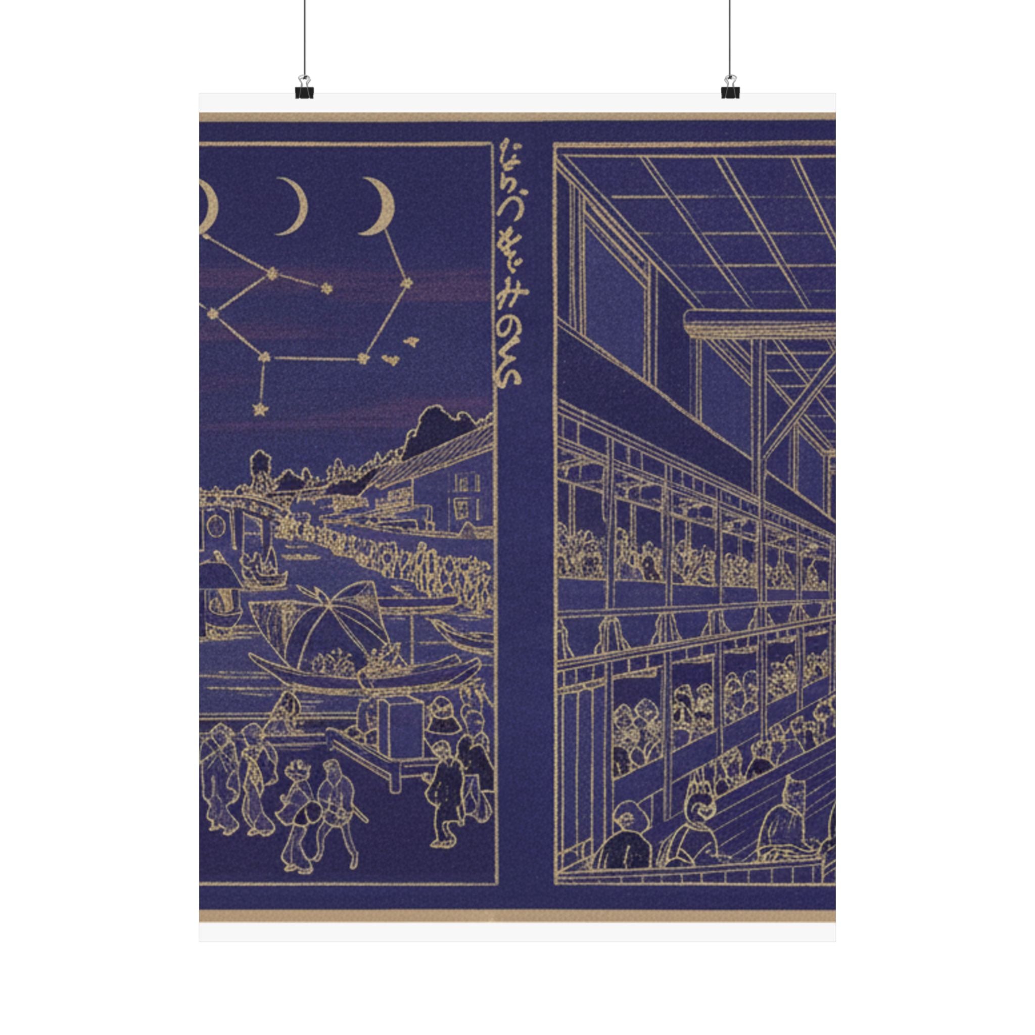 Celestial — Cooling At Nakazu/ Kabuki Theater — Matte Poster