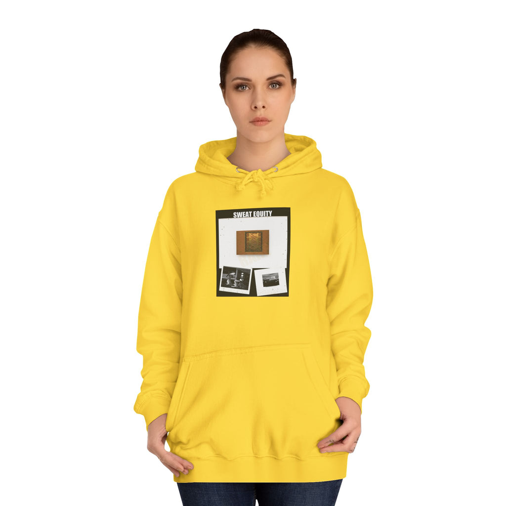 Sweat Equity Photo Collage Poster Pullover Hoodie
