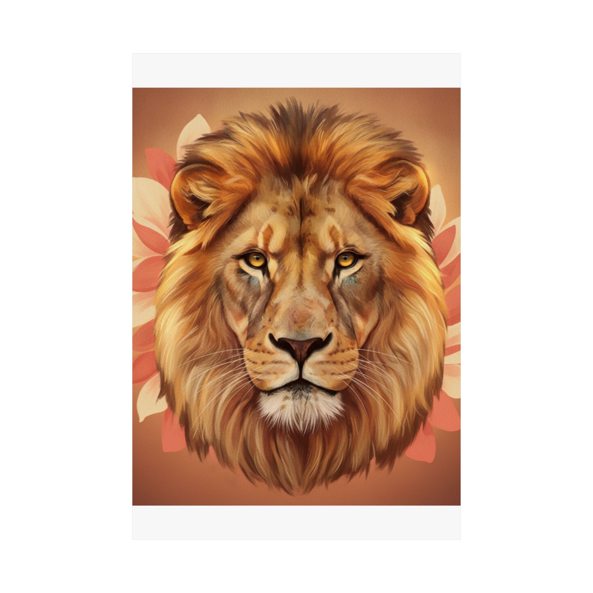 Southern Sunset — Lion — Matte Poster