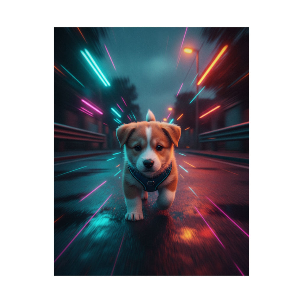 Fast Furious — Dog — Matte Poster