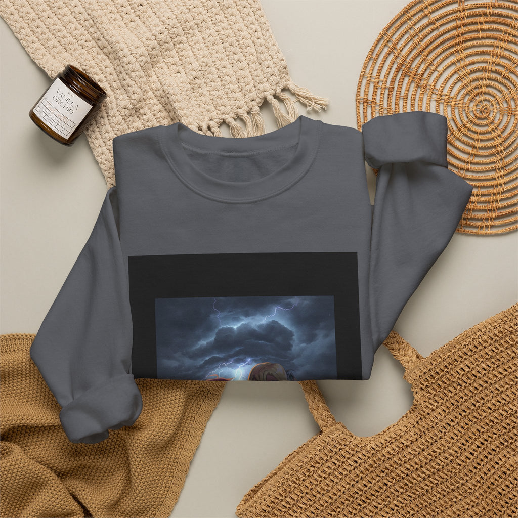 CITY NEVER SLEEPS crewneck sweatshirt — product view 18