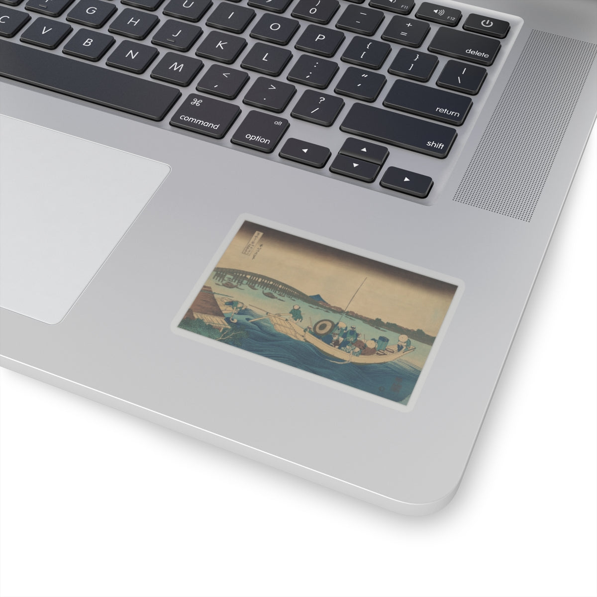 Cinematic — Viewing The Sunset Over Ryōgoku Bridge From The Onmayagashi Embankment (Onmayaga — Kiss-Cut Sticker
