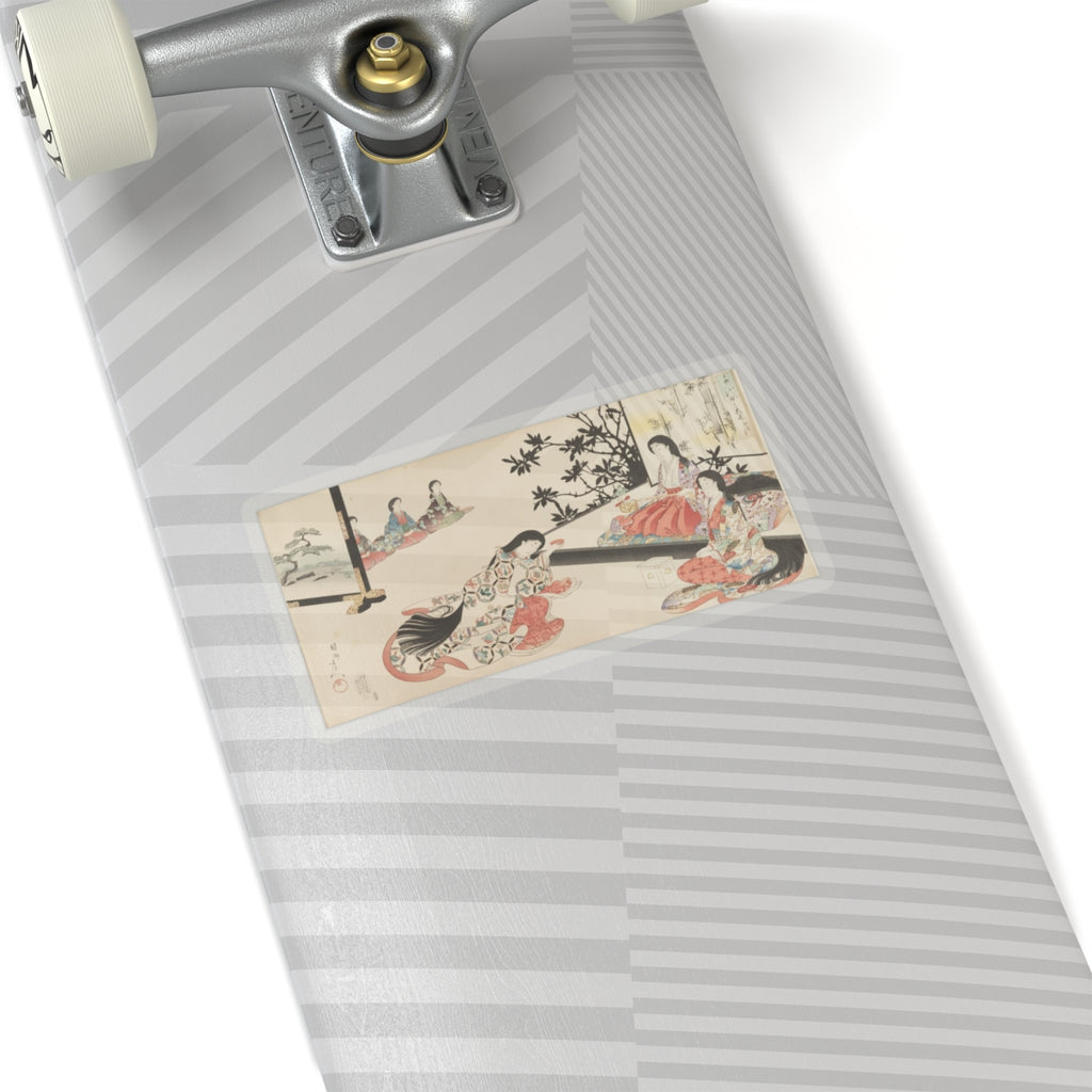 Botanical — Chiyoda Castle (Album Of Women) — Kiss-Cut Sticker