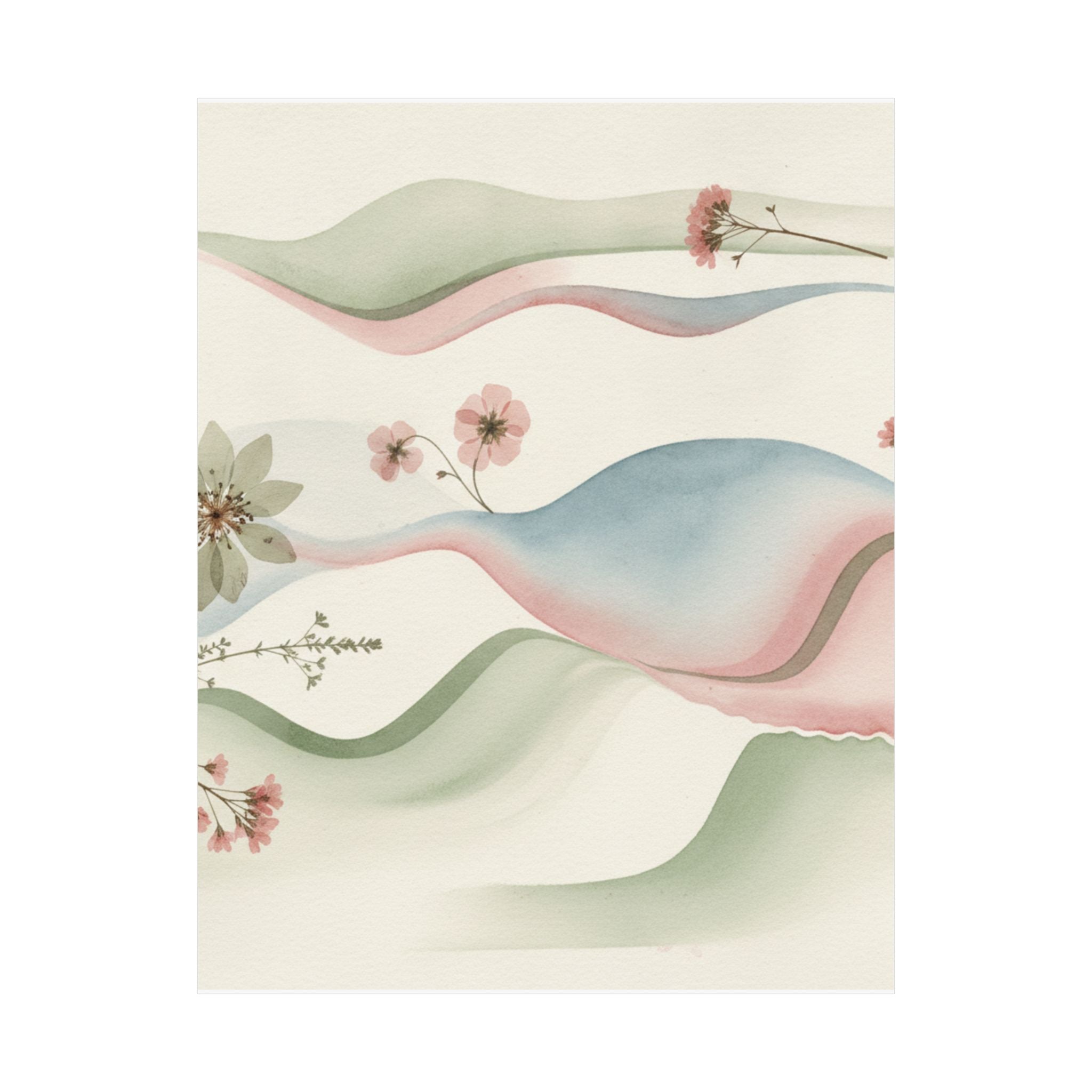 Botanical — Abstract — Matte Poster