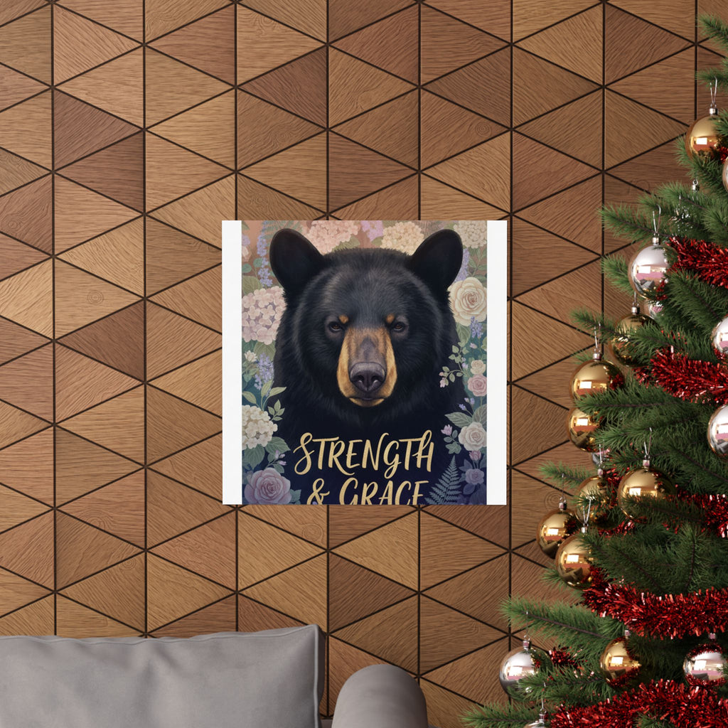 Affirmation — Bear — Matte Poster