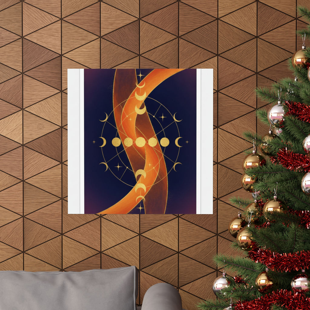 Celestial — Abstract — Matte Poster
