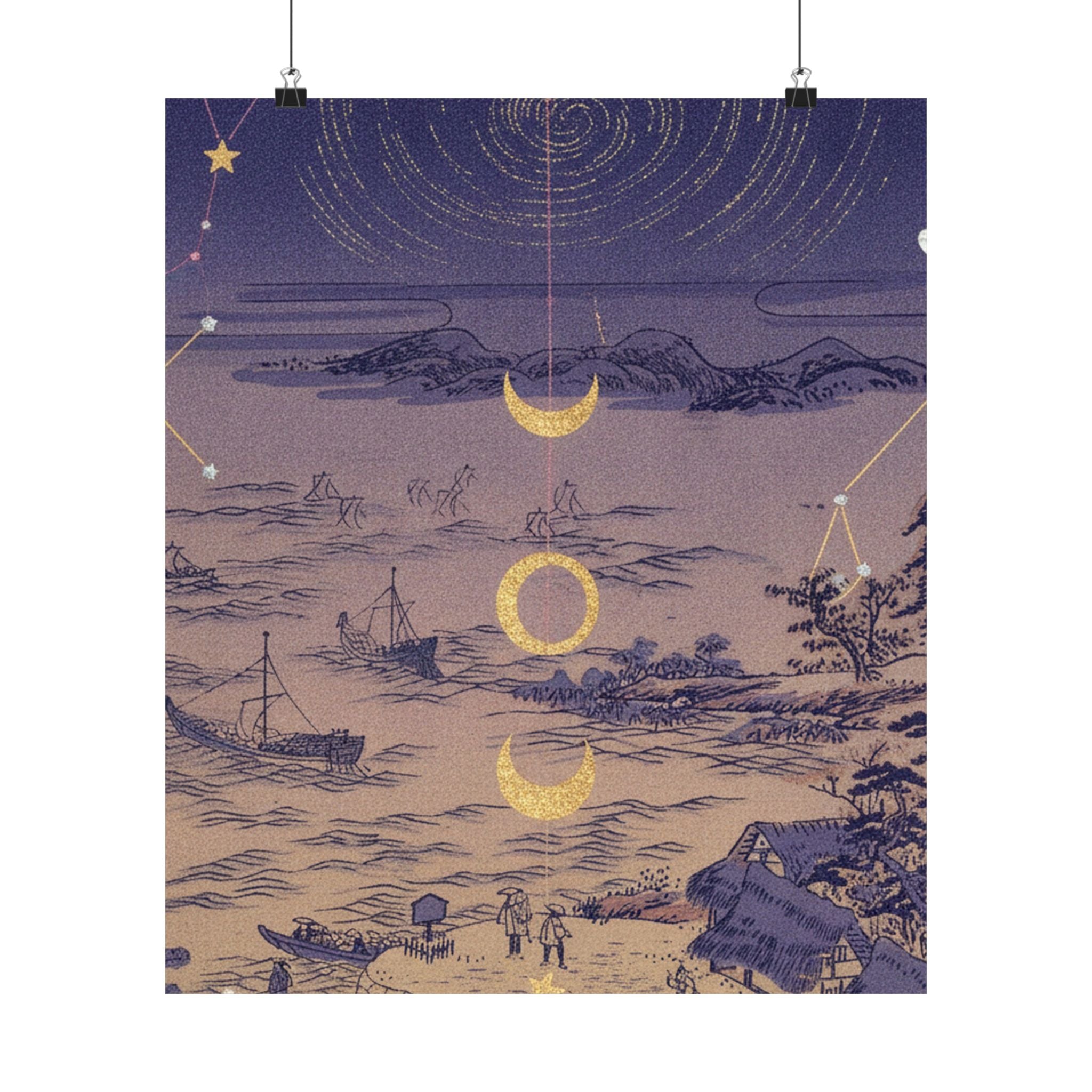 BORN FROM STARS | Sails Returning To Yahashi — Matte Poster