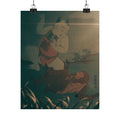 Cinematic — Boy And Monkey Playing — Matte Poster