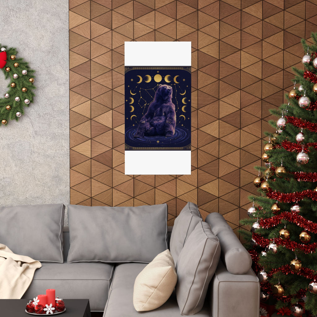 Celestial — Bear — Matte Poster