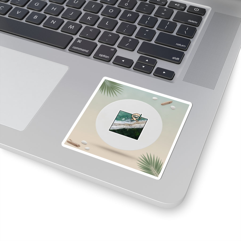 Product Marketing — Beach — Kiss-Cut Sticker
