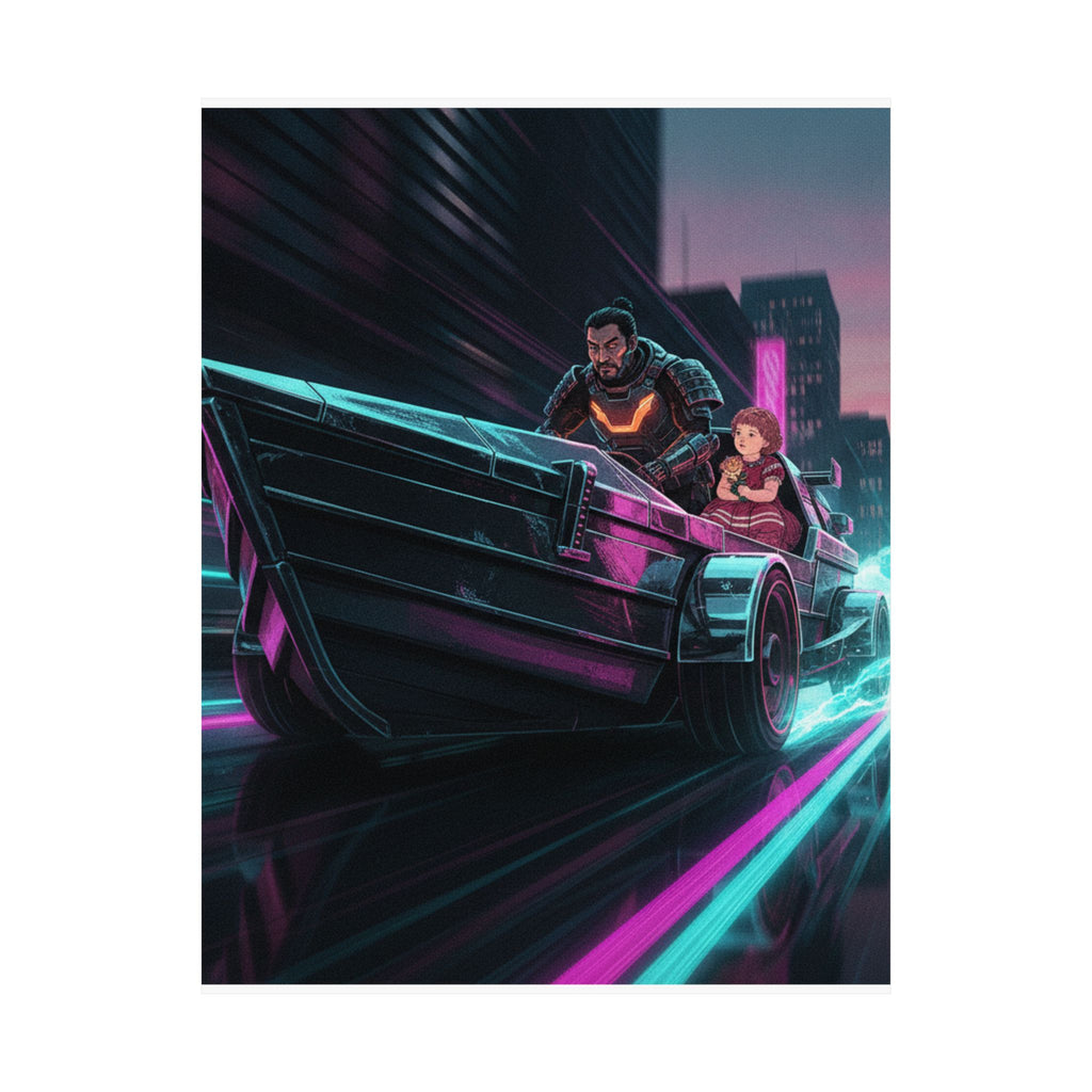 Fast Furious — 'Black Ship' (Kurofune), Illustration From Bugei Kurabu (Literary Club) — Matte Poster