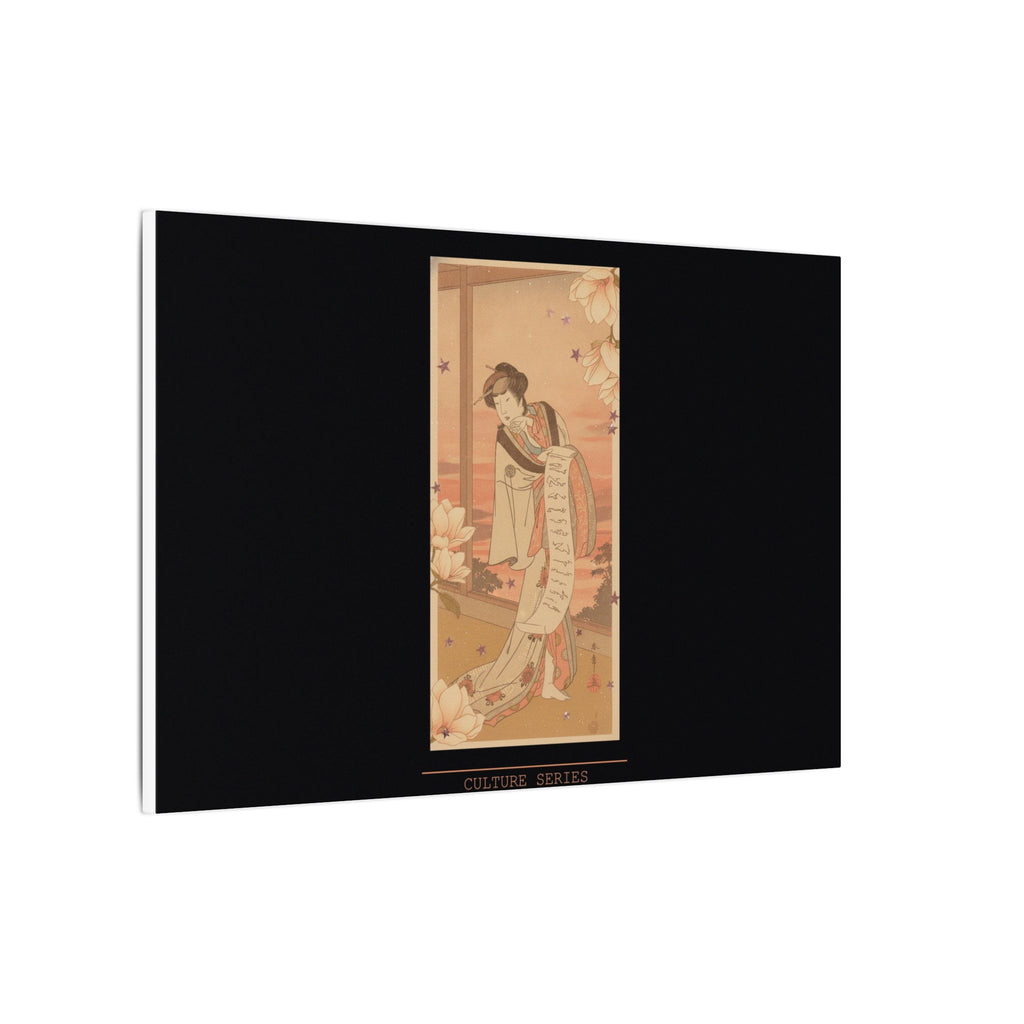STREET CERTIFIED | The Second Yamashito Kinsaku As A Courtesan Standing In A Room — Matte Canvas