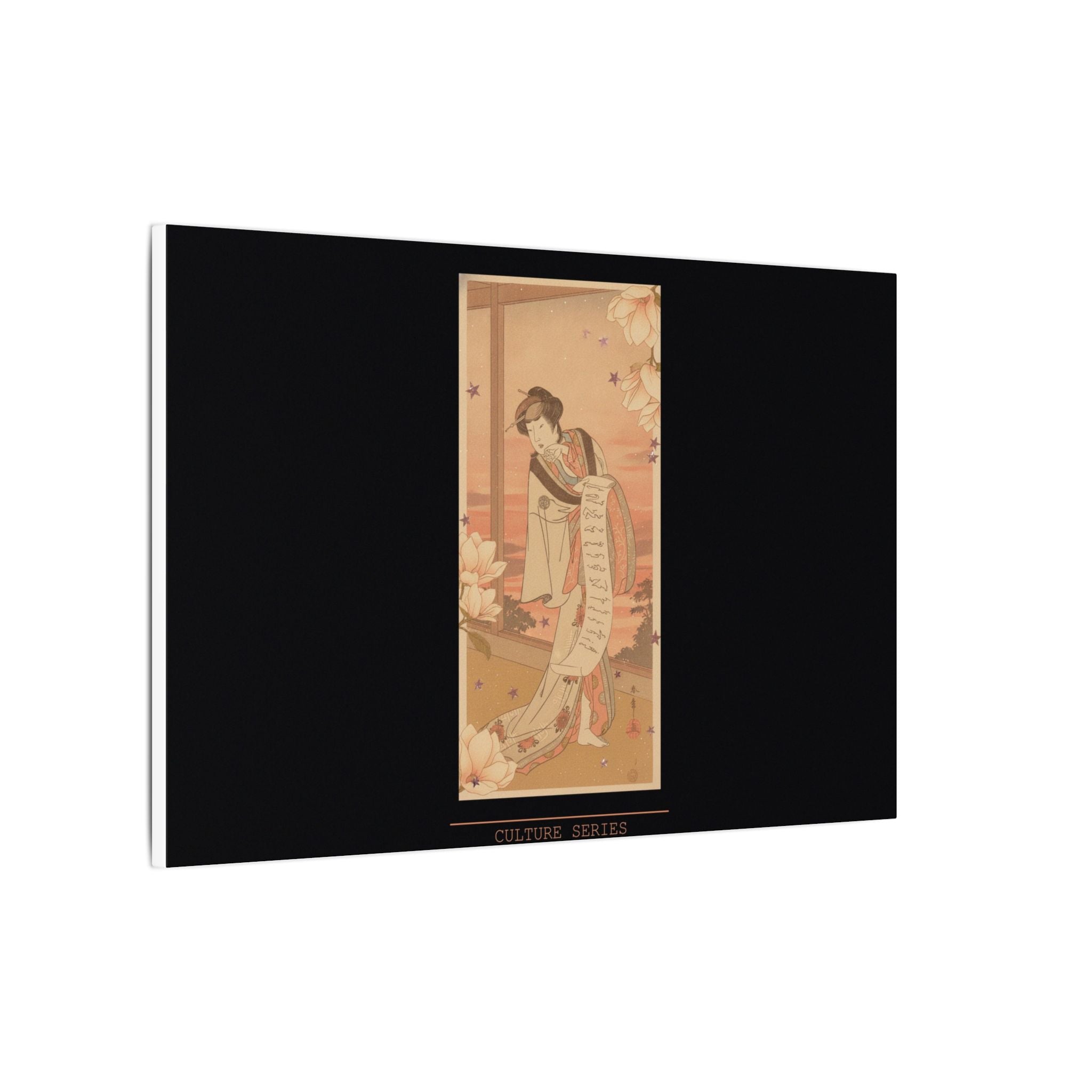 STREET CERTIFIED | The Second Yamashito Kinsaku As A Courtesan Standing In A Room — Matte Canvas
