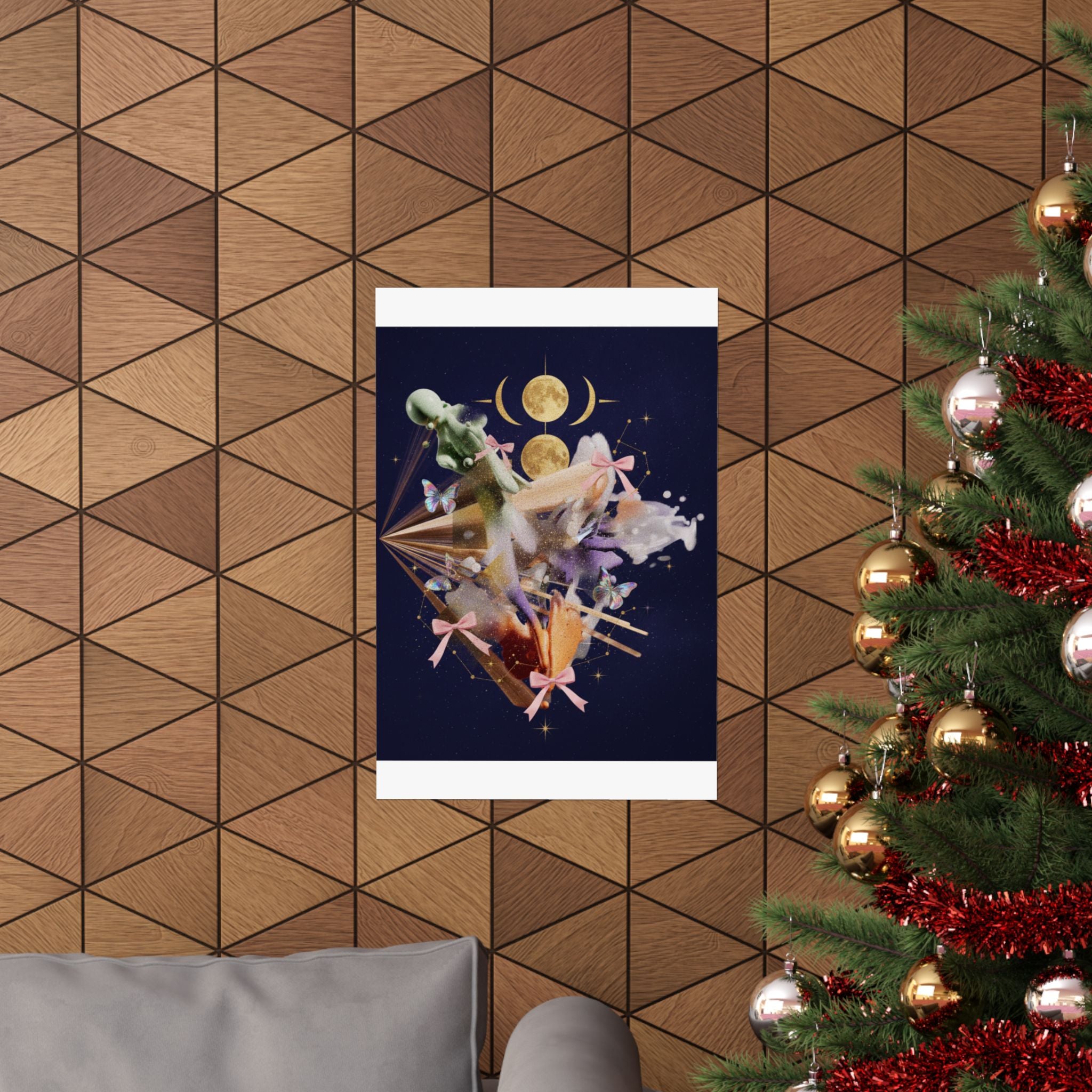Celestial — Abstract — Matte Poster