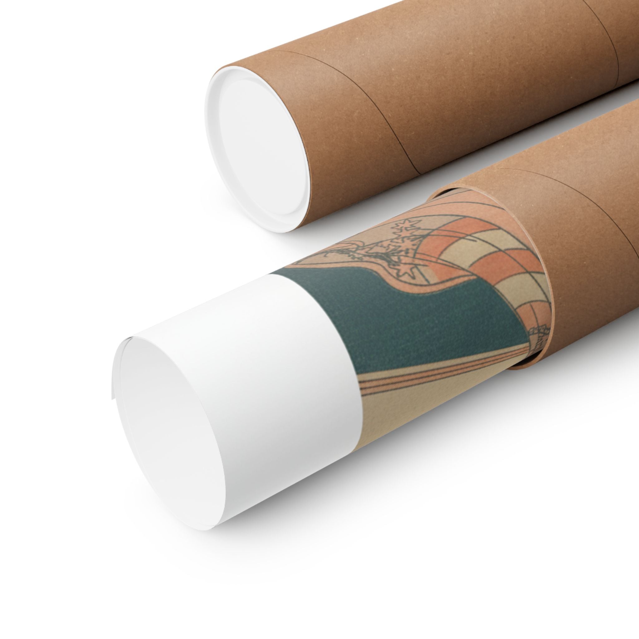 Ecommerce Main — The Flying Down Of Wild Geese At Yoshiwara — Matte Poster