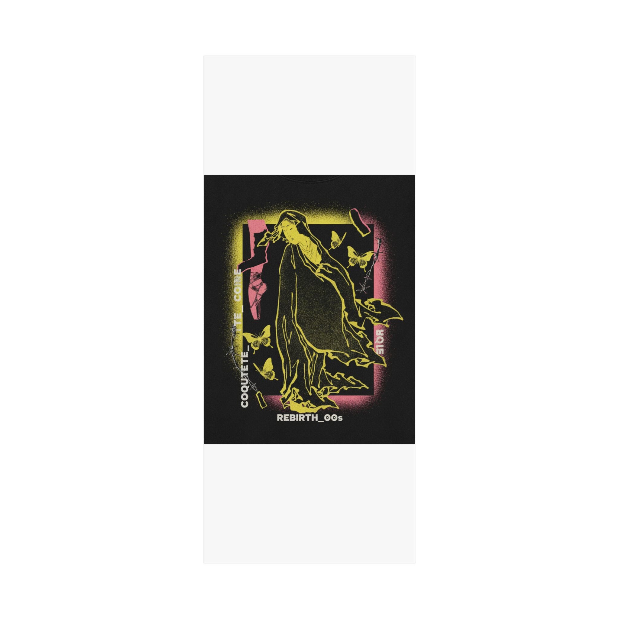 Streetwear Collage — Onna No Daruma — Matte Poster