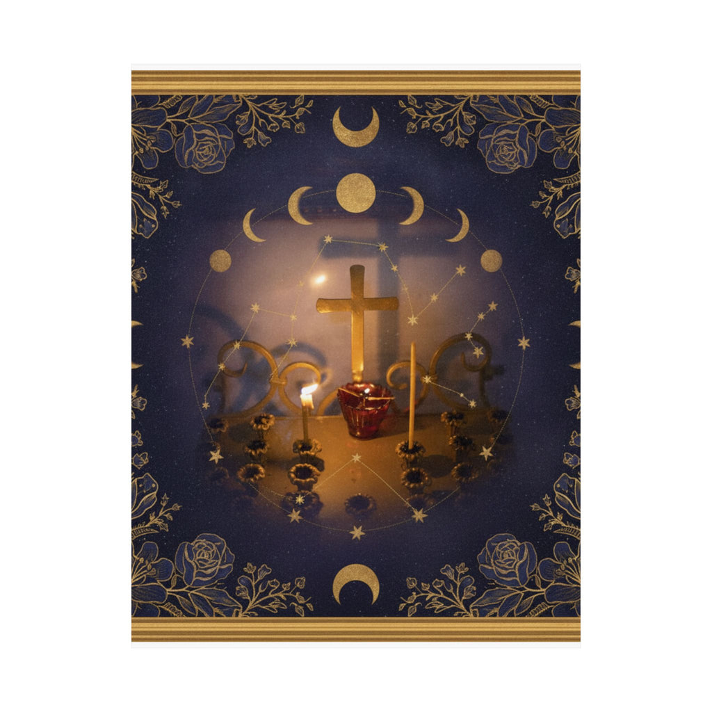 Celestial — Candle — Matte Poster