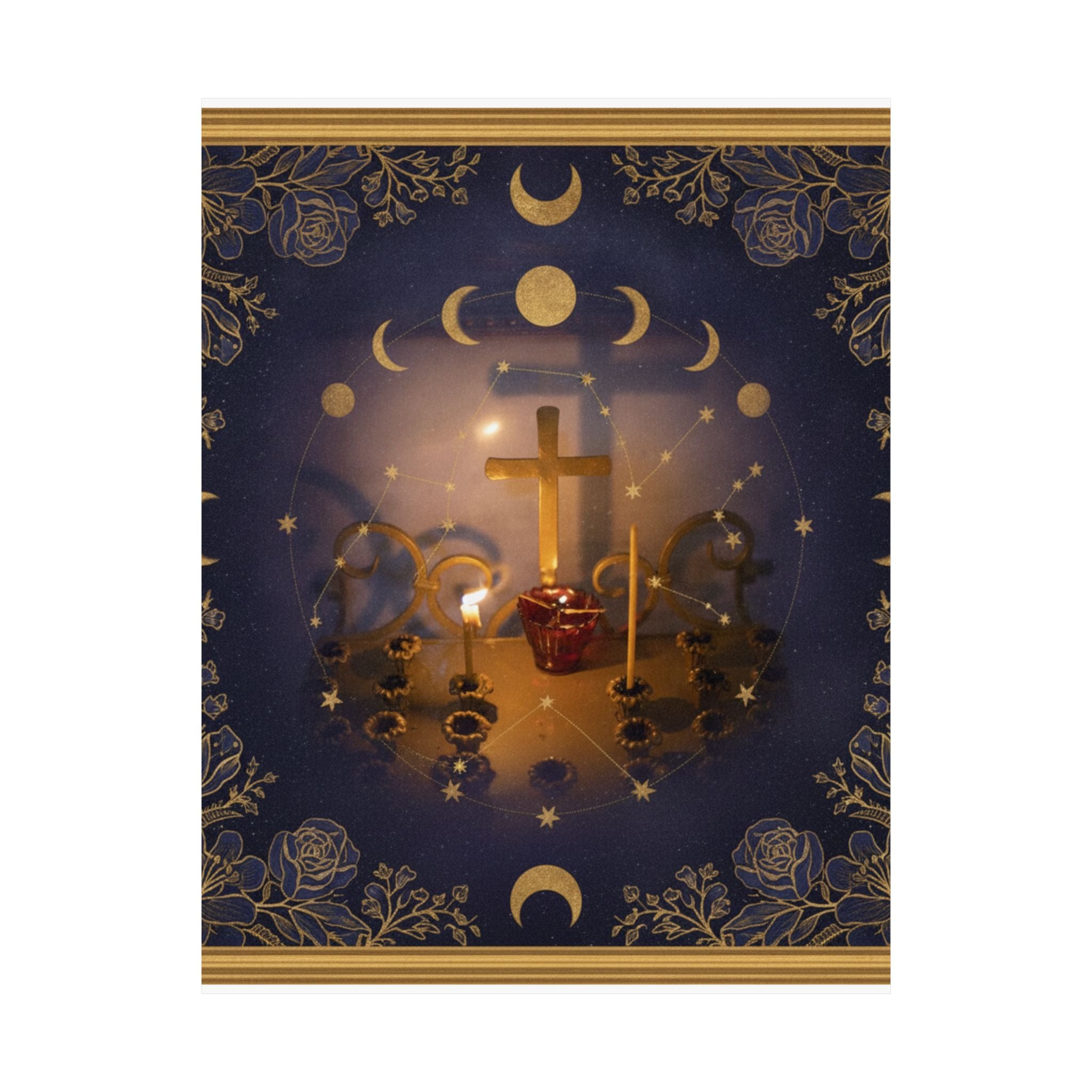 Celestial — Candle — Matte Poster