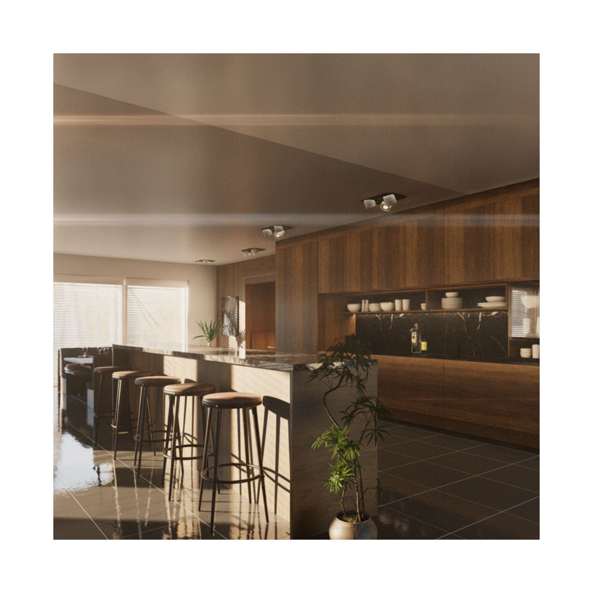 Cinematic — Kitchen — Matte Poster