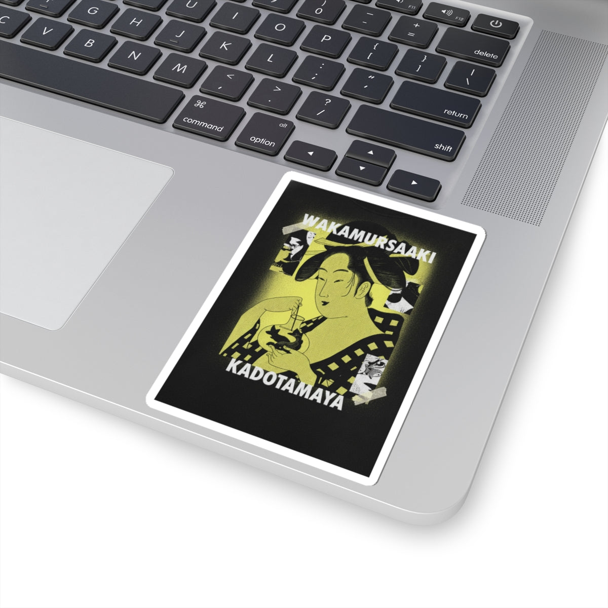 Streetwear Collage — Wakamurasaki Of The Kadotamaya — Kiss-Cut Sticker