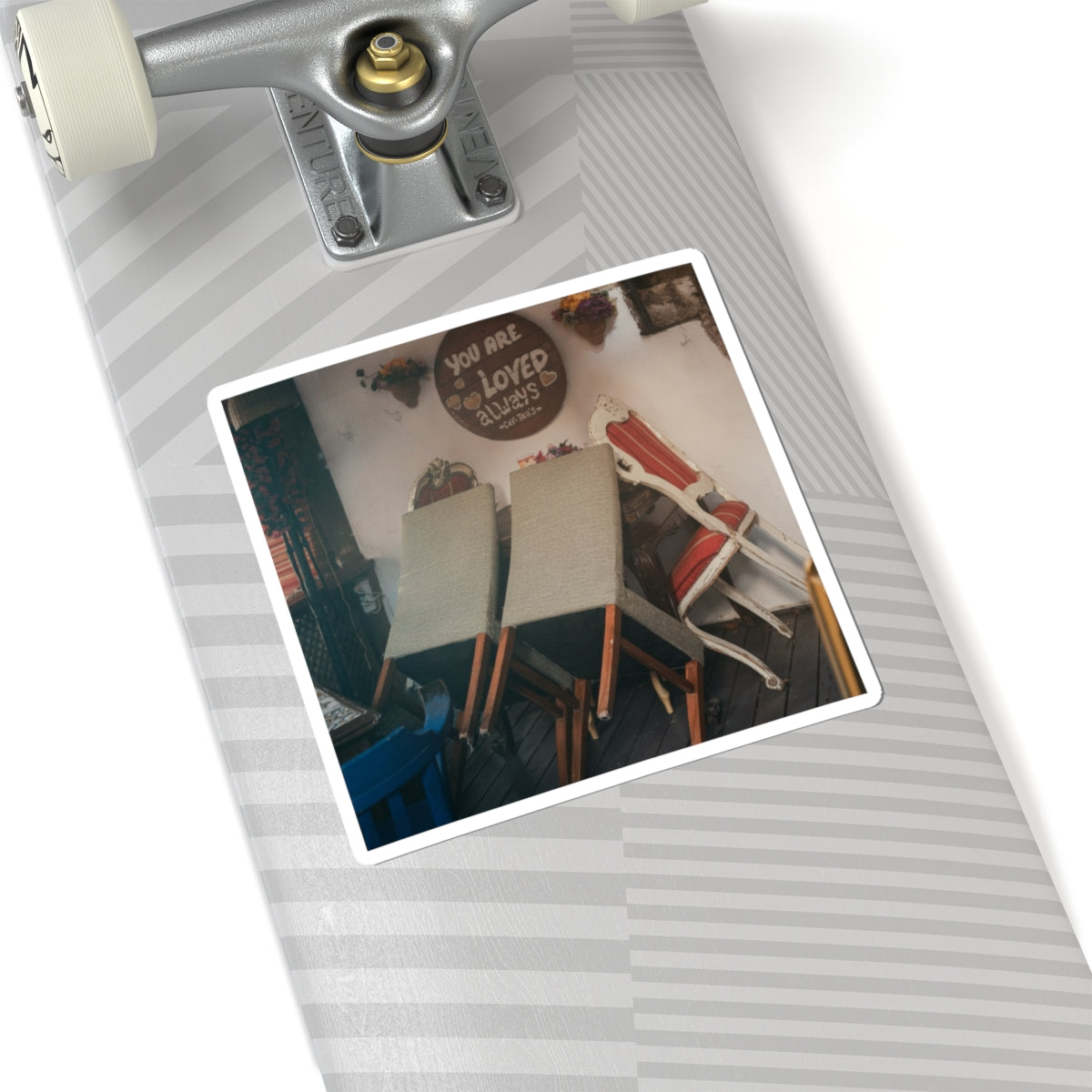 Cinematic — Chairs — Kiss-Cut Sticker